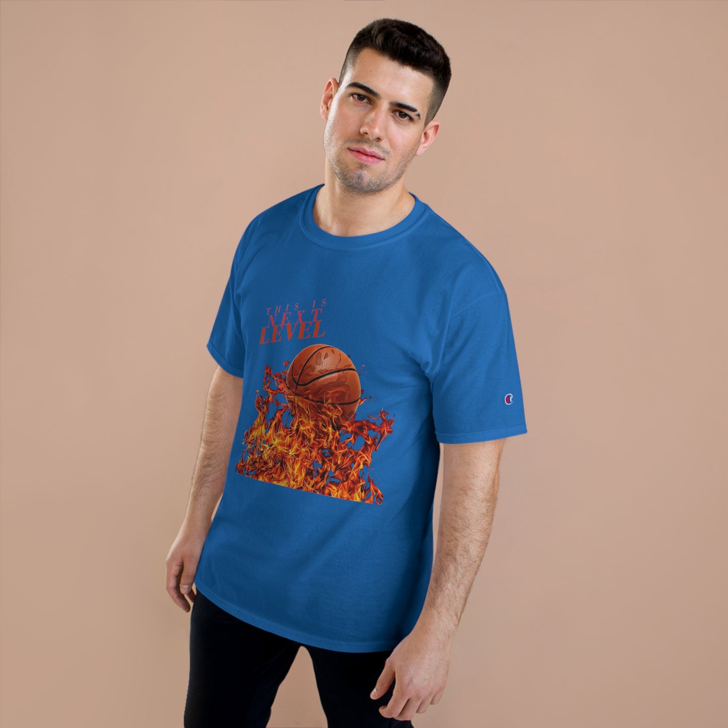 This Is The Next Level Basketball T-Shirt | Champion Graphic Tee for Sports Enthusiasts