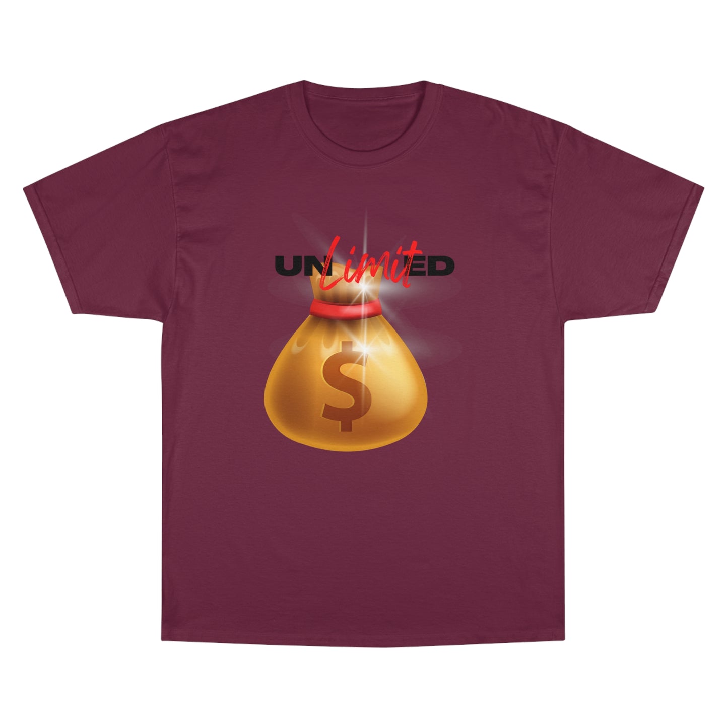 Unlimited Wealth Graphic Champion T-Shirt