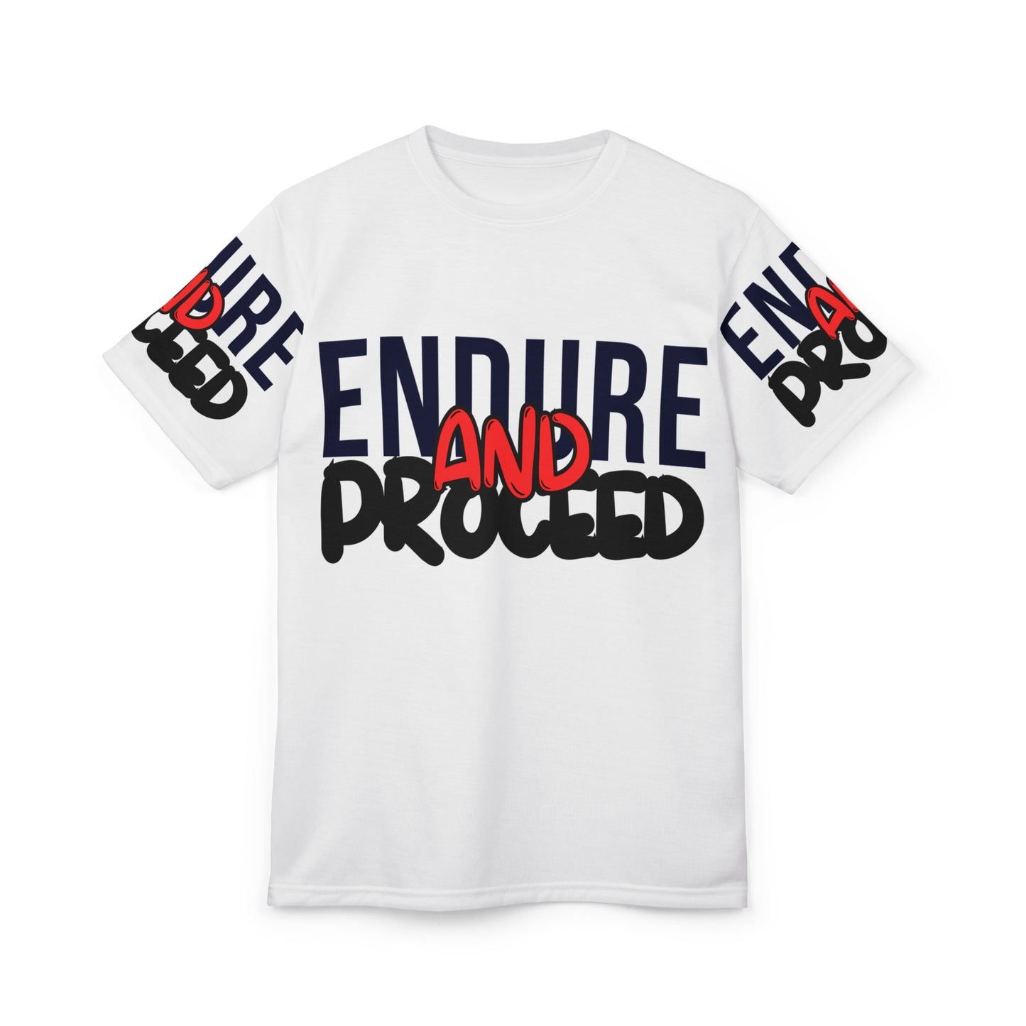 Inspirational Unisex Cut & Sew Tee – "Endure and Proceed"