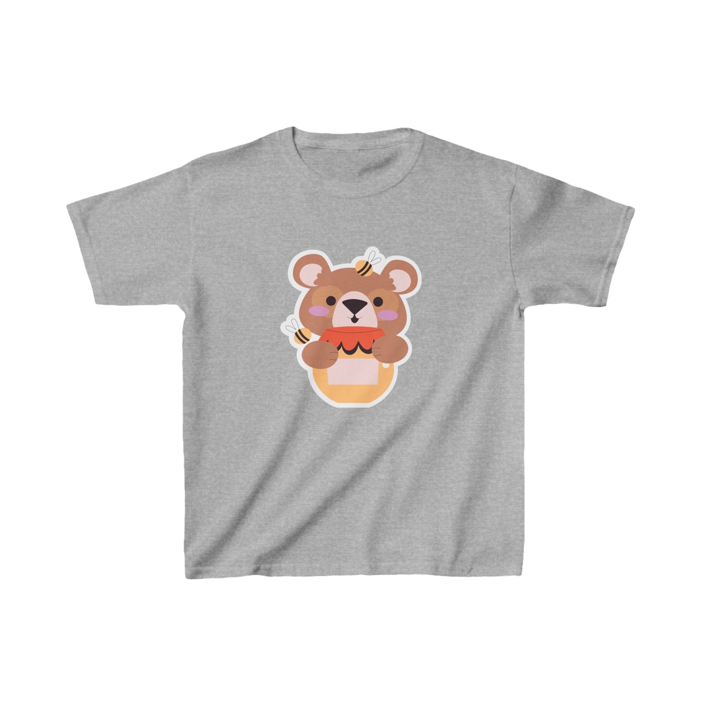 Adorable Bear Kids T-Shirt - Cute Animal Tee for Playful Adventures