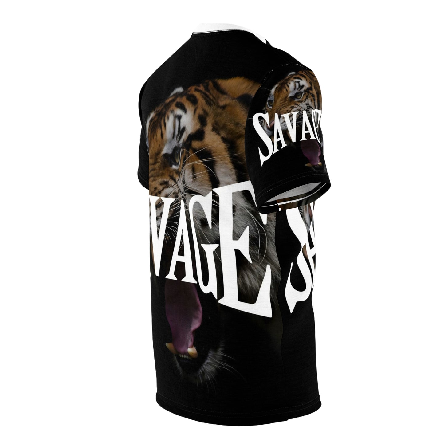 Bold Savage Tiger Unisex Tee - Fierce Streetwear Style