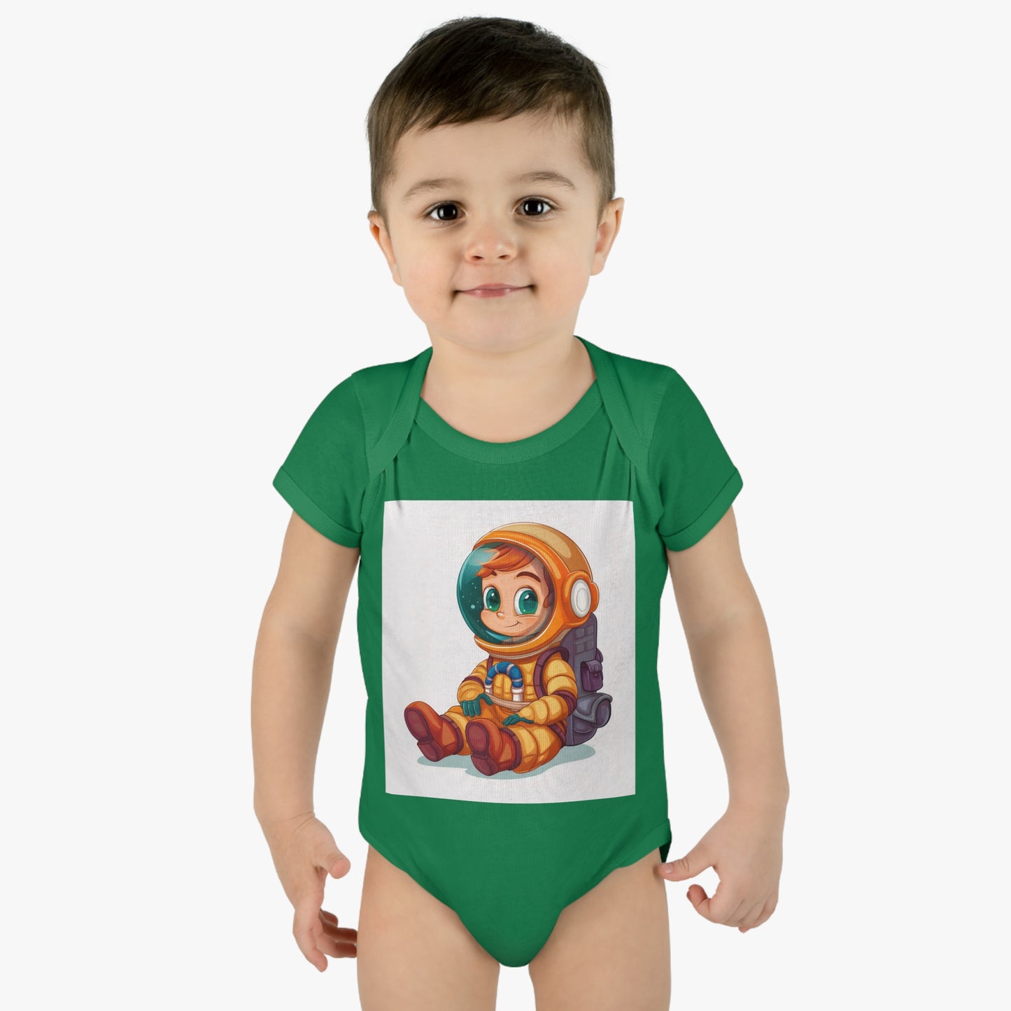 Cute Astronaut Baby Bodysuit - Adorable Infant Space Outfit for Newborns