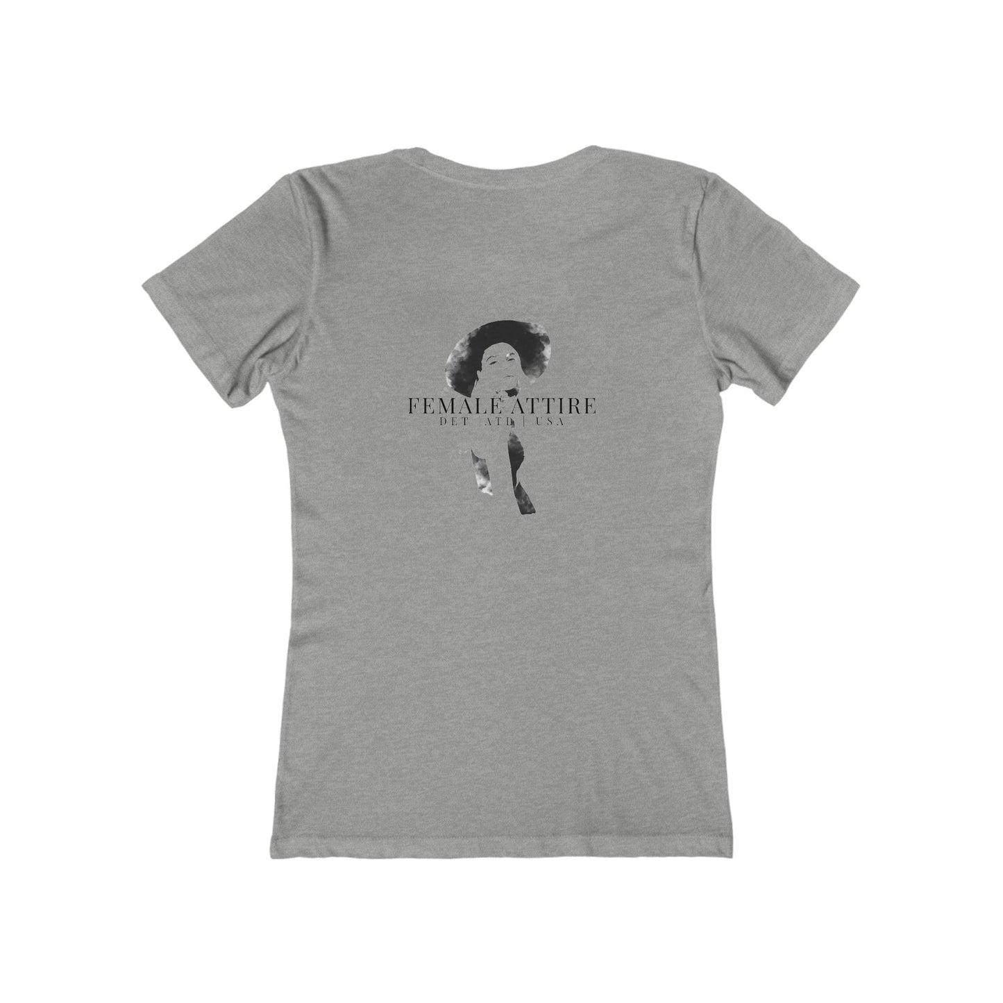 Empowering Feminine Graphic Tee for Women - Female Attire Inspired Design