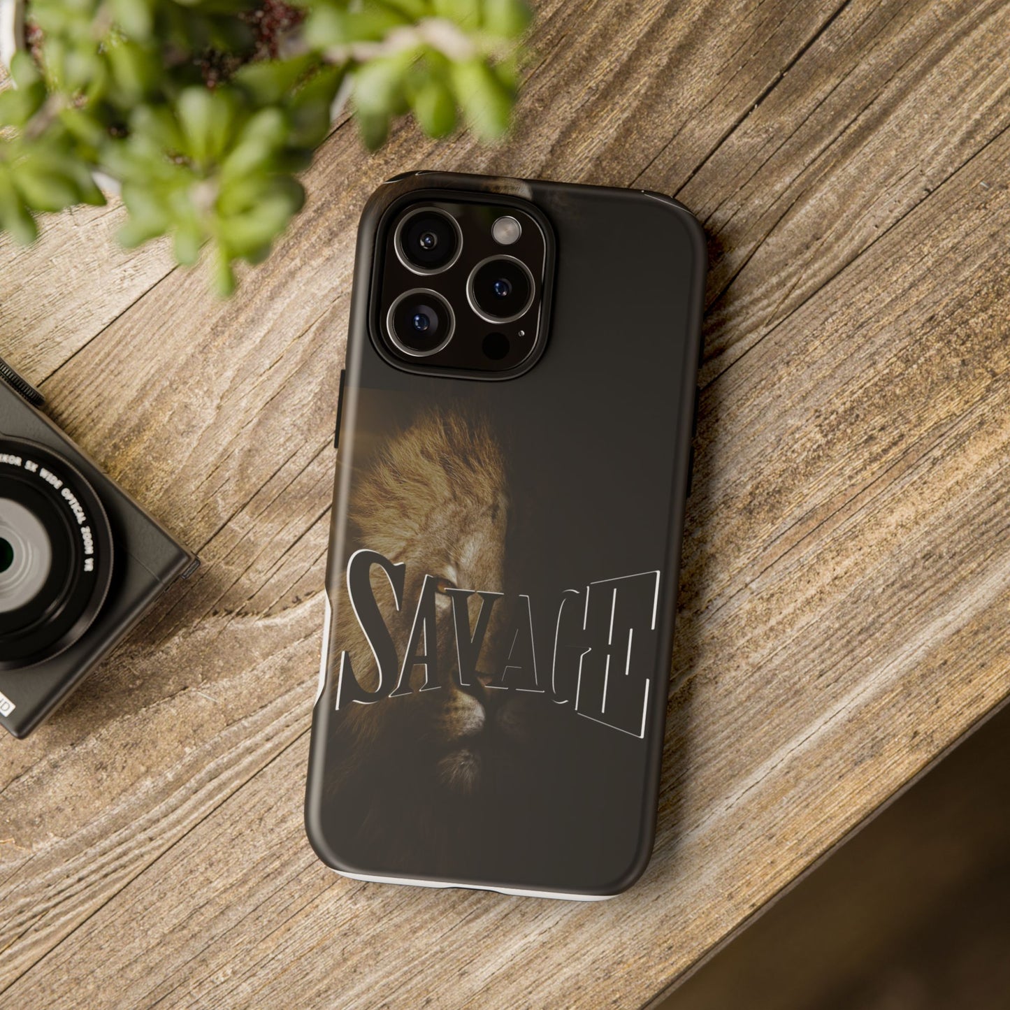 Savage Lion Phone Case - Tough & Stylish Protection