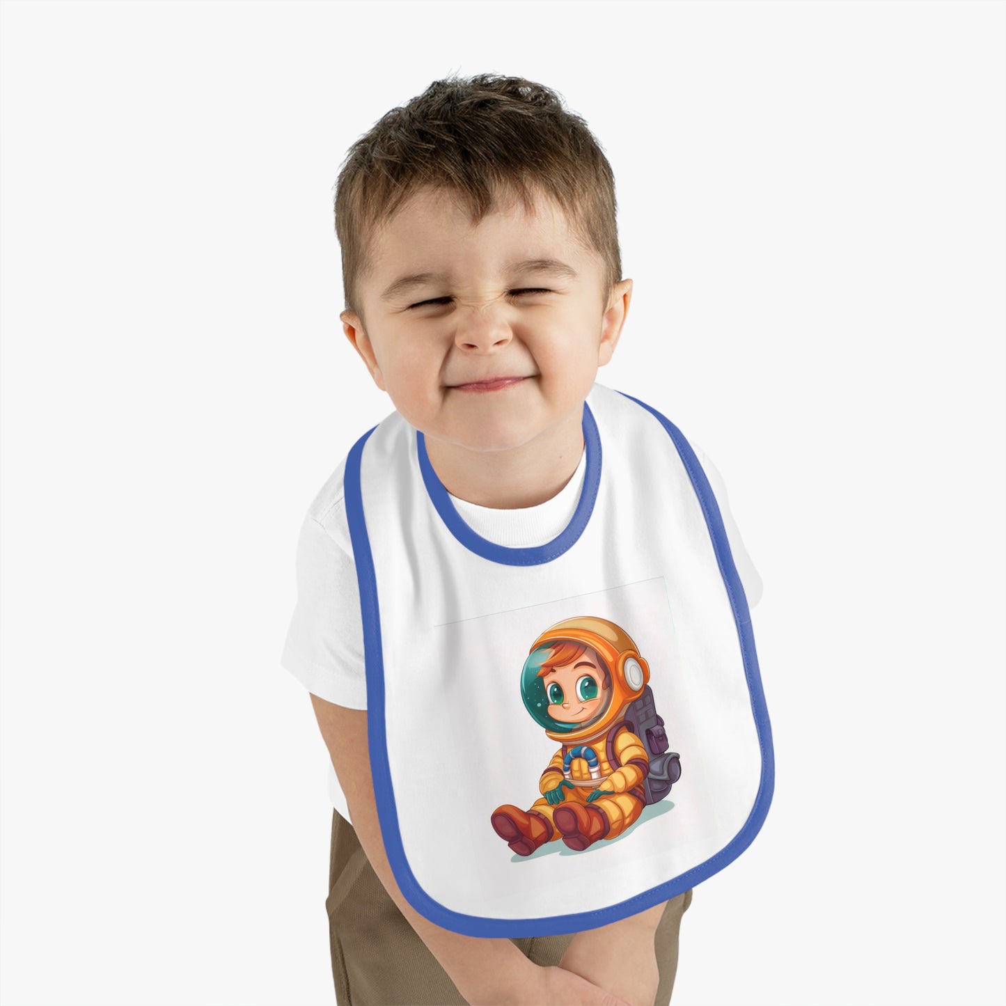 Adorable Astronaut Baby Bib - Fun Space Theme for Little Explorers