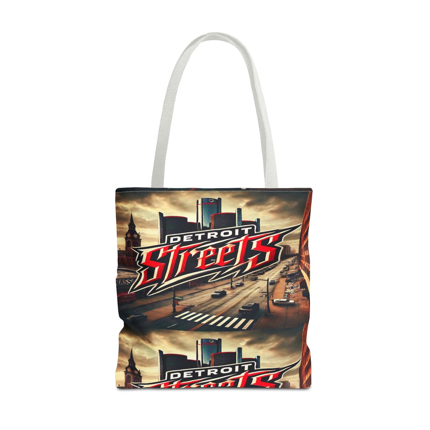 Detroit Streets Tote Bag - Stylish Urban Carryall for City Lovers