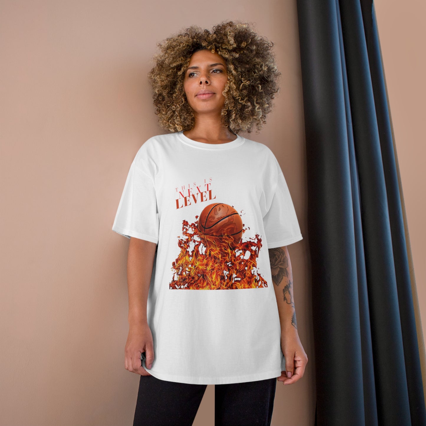 This Is The Next Level Basketball T-Shirt | Champion Graphic Tee for Sports Enthusiasts