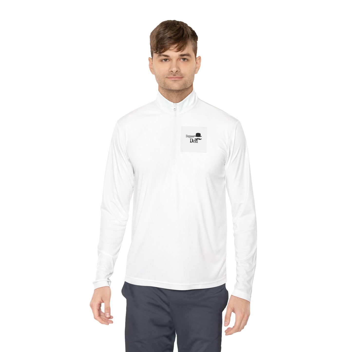 Dapper Don Unisex Quarter-Zip Pullover - Stylish Comfort for Every Occasion