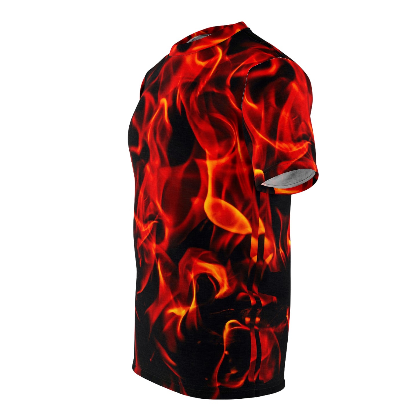 Fiery Flames Unisex Tee - Bold Graphic T-Shirt for Fashion Enthusiasts