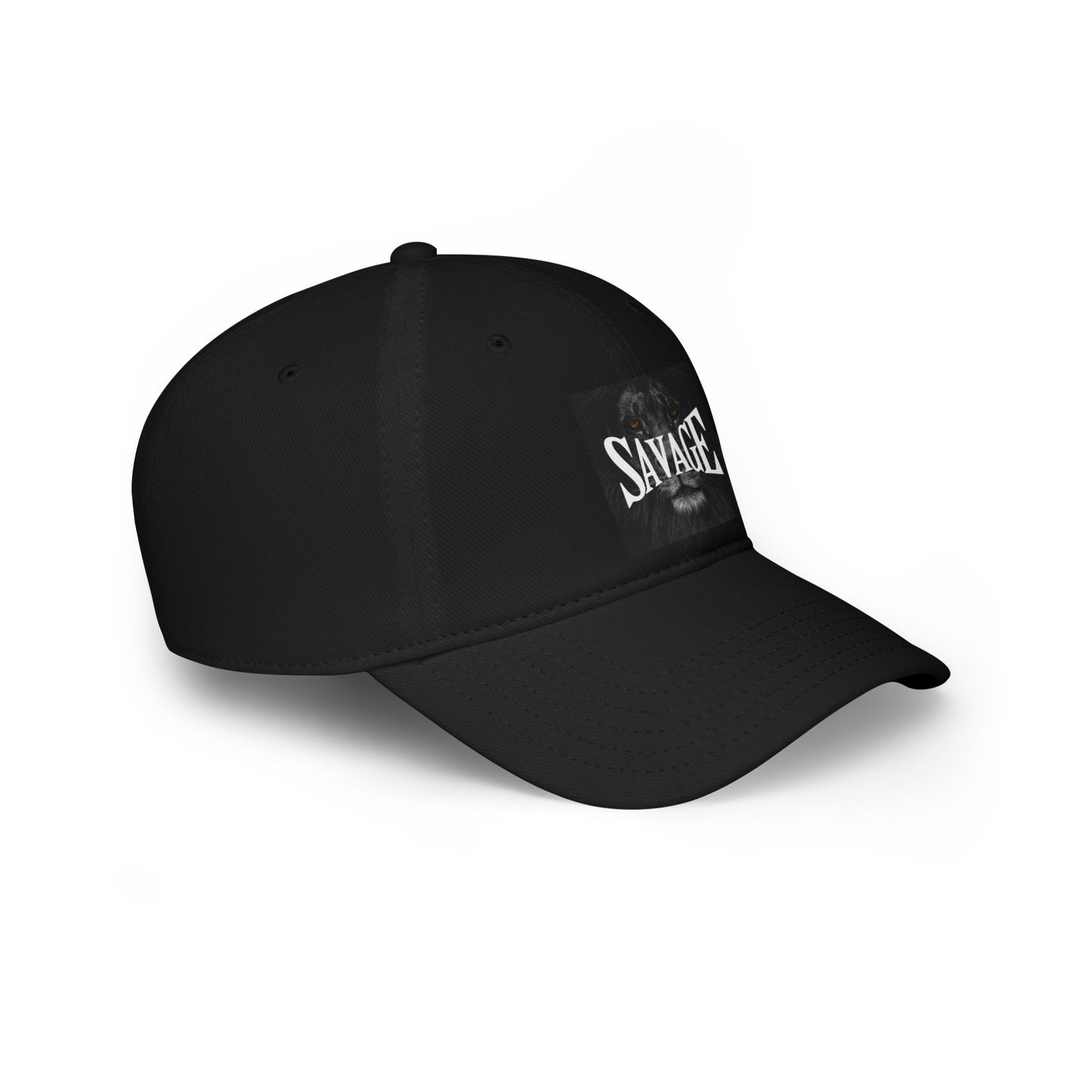 Savage Low Profile Baseball Cap - Stylish Black Hat for Urban Trendsetters