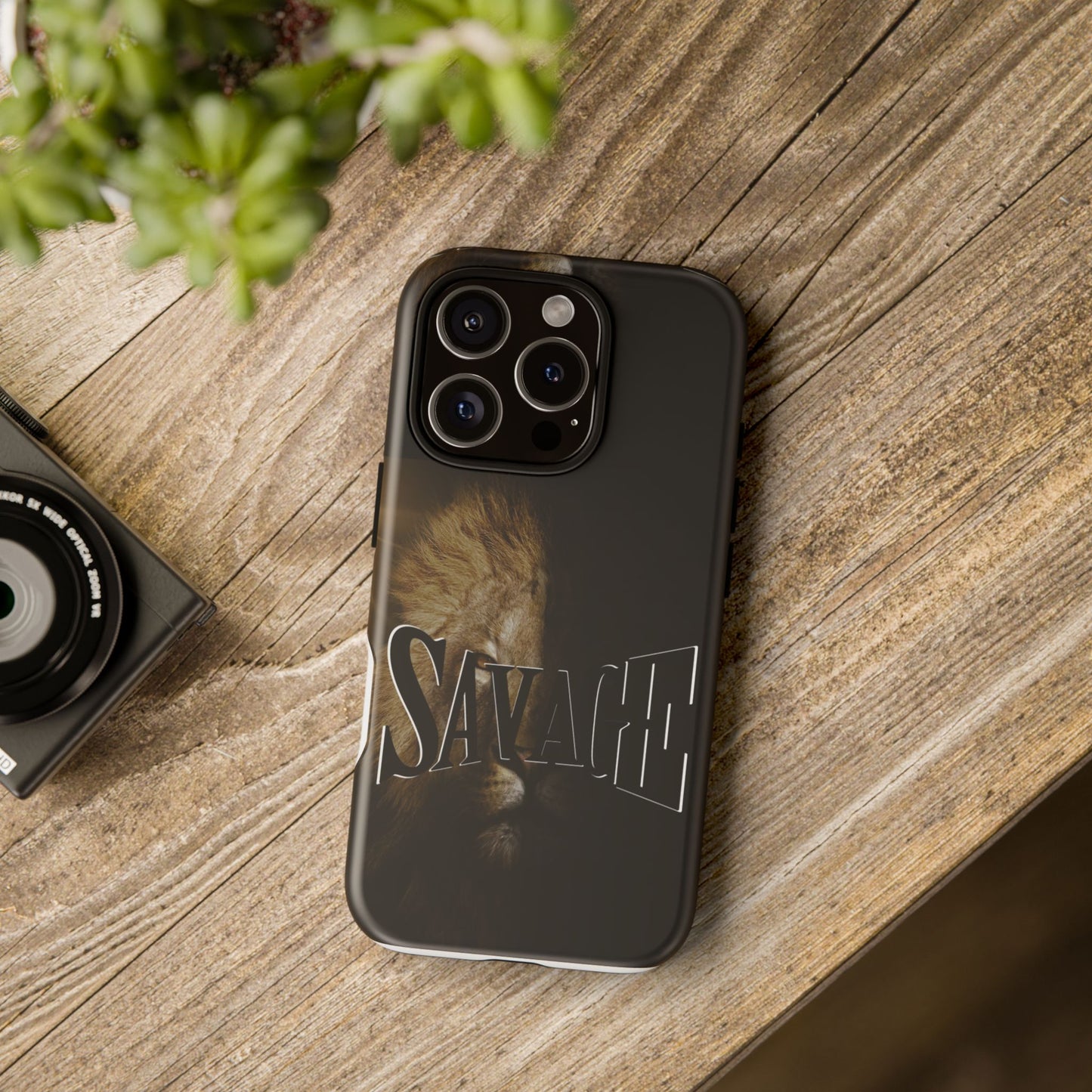 Savage Lion Phone Case - Tough & Stylish Protection