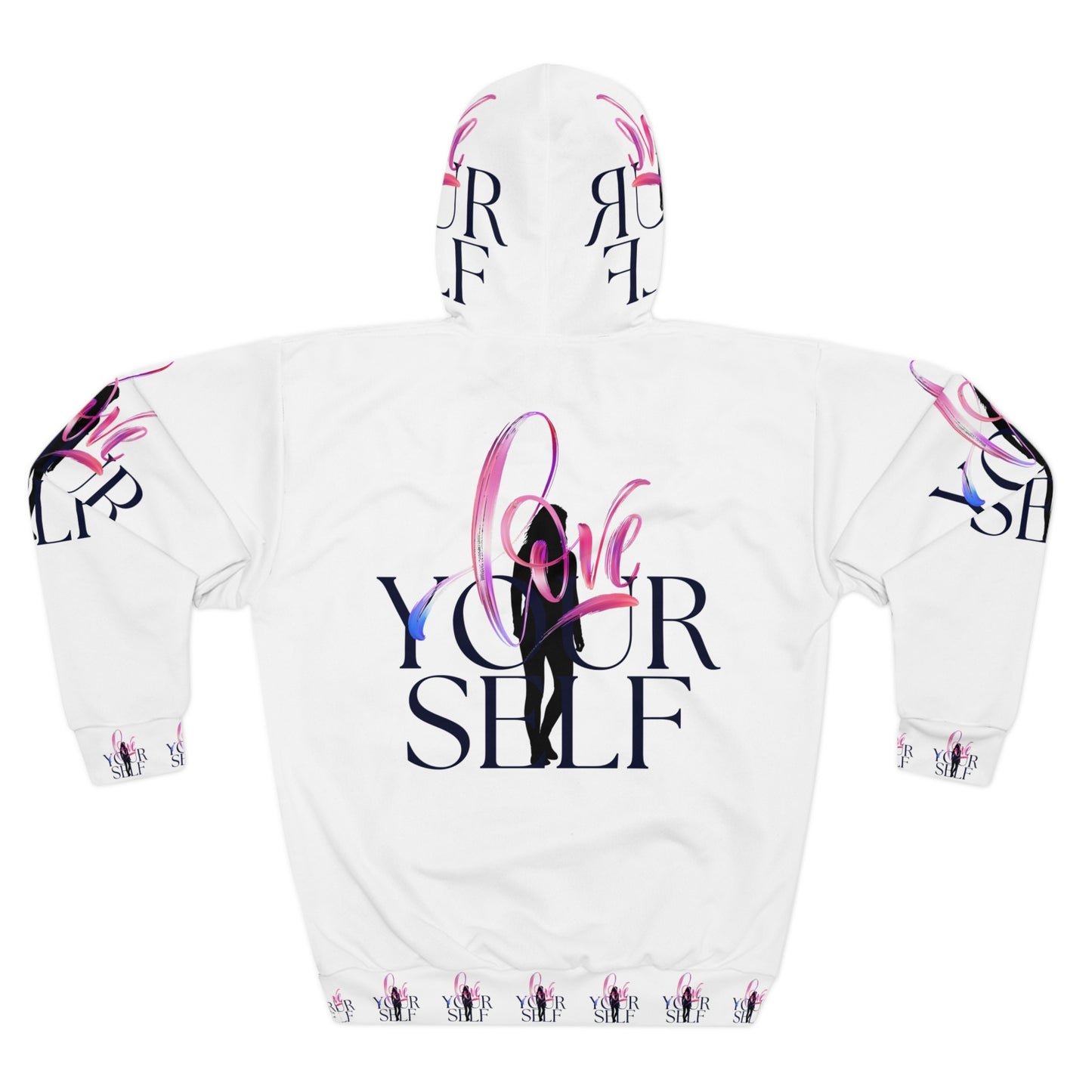 Inspirational Love Yourself Unisex Pullover Hoodie