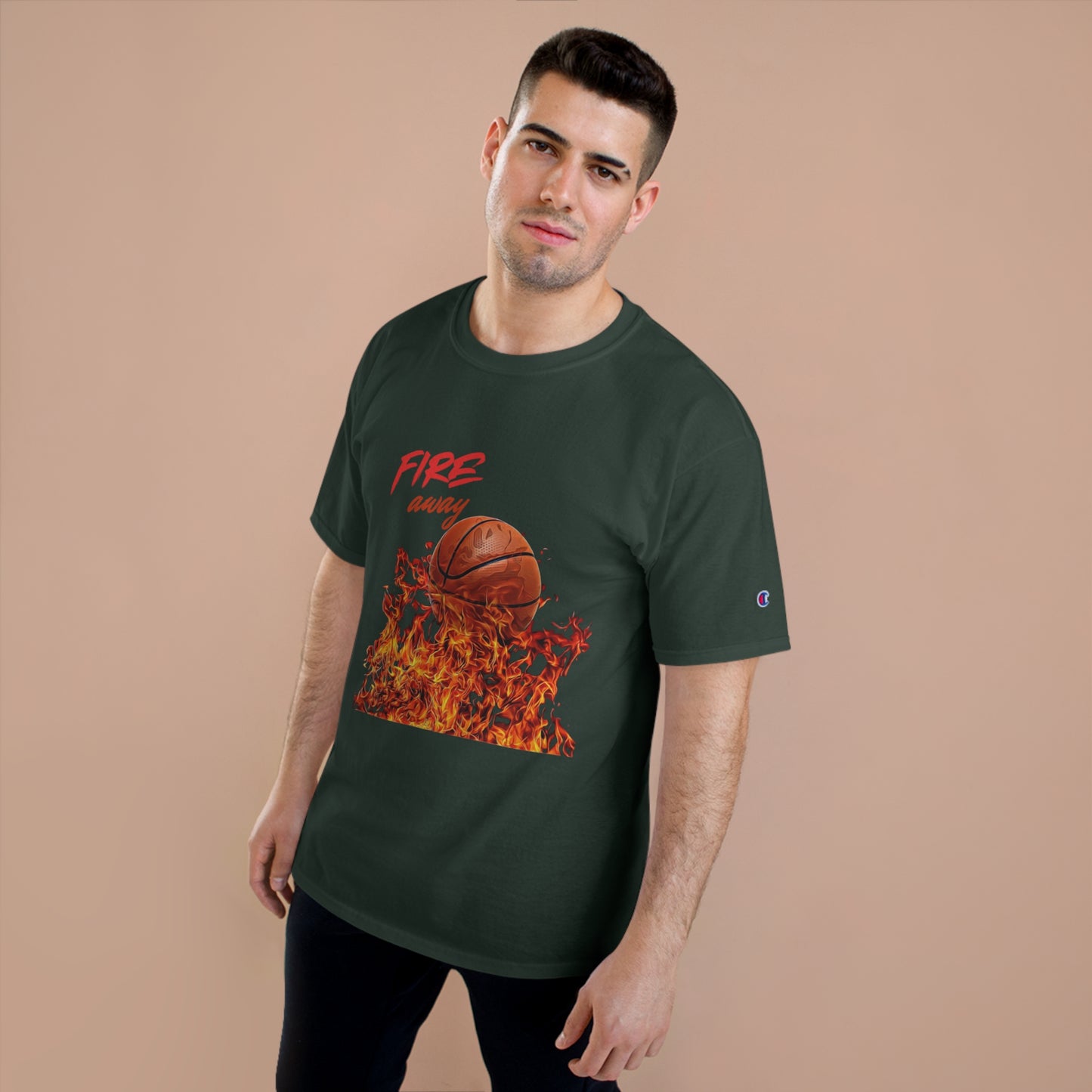 Champion Fire Away Basketball T-Shirt - Sports Apparel for Fans