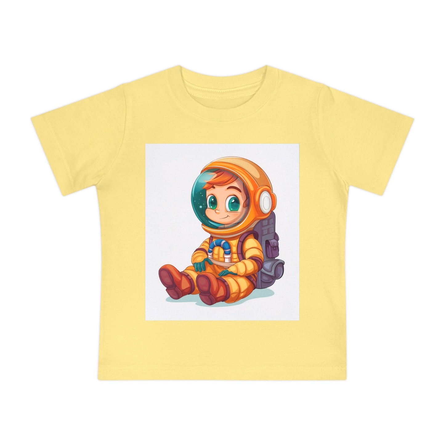 Cute Astronaut Baby T-Shirt - Adorable Space Themed Short Sleeve Tee