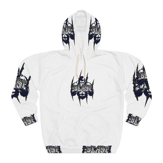 Beast Mode Unisex Pullover Hoodie - Bold Graphic for Fitness Enthusiasts