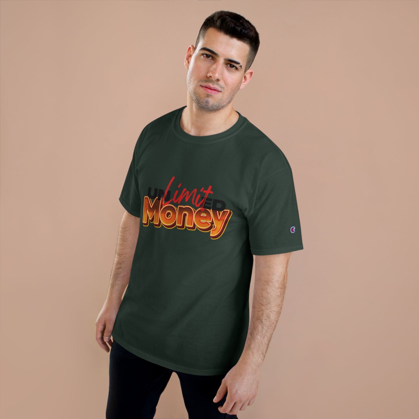 Champion T-Shirt - Unlimited Money Graphic Tee for Trendsetters