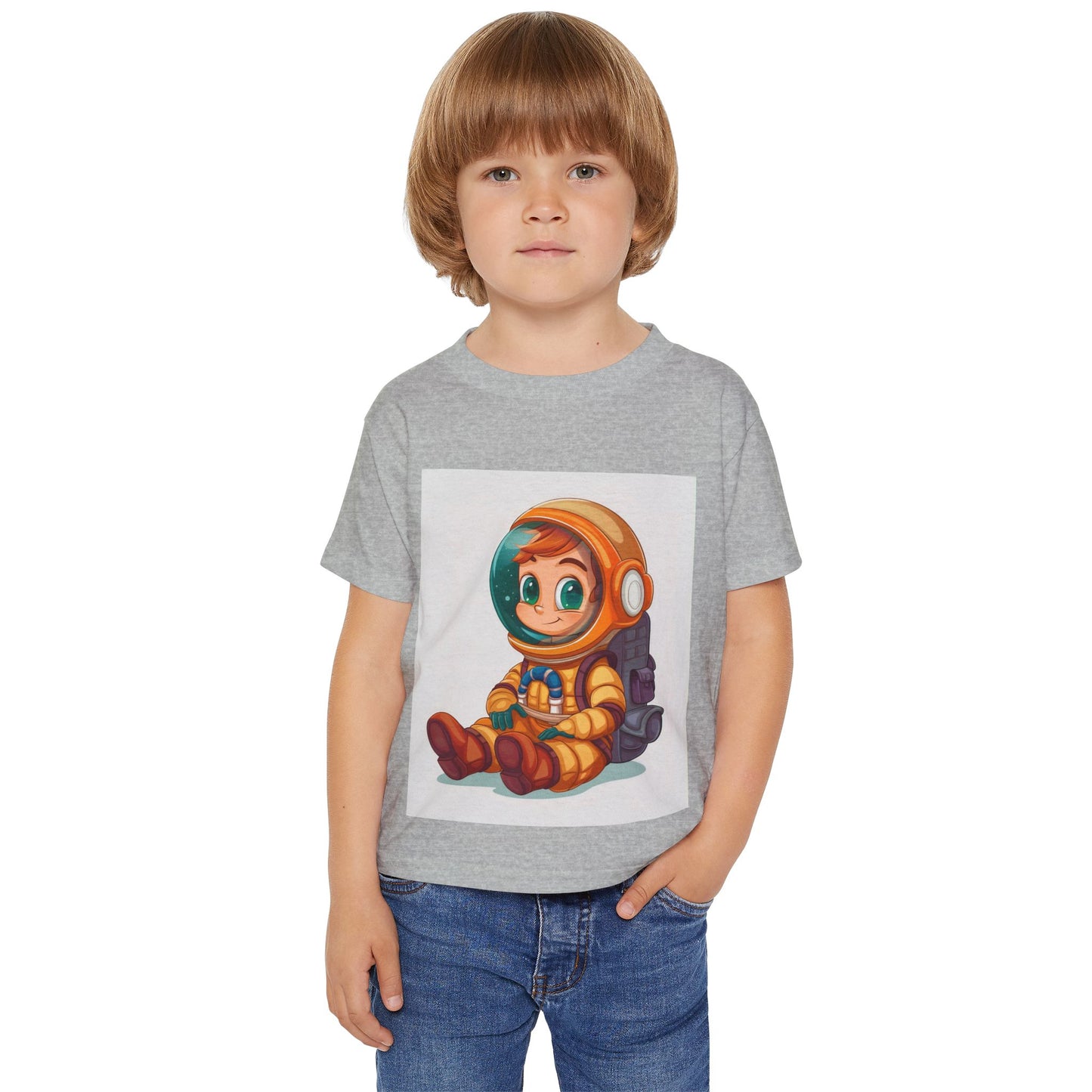 Cute Astronaut Toddler T-Shirt - Heavy Cotton™ Adventure Wear