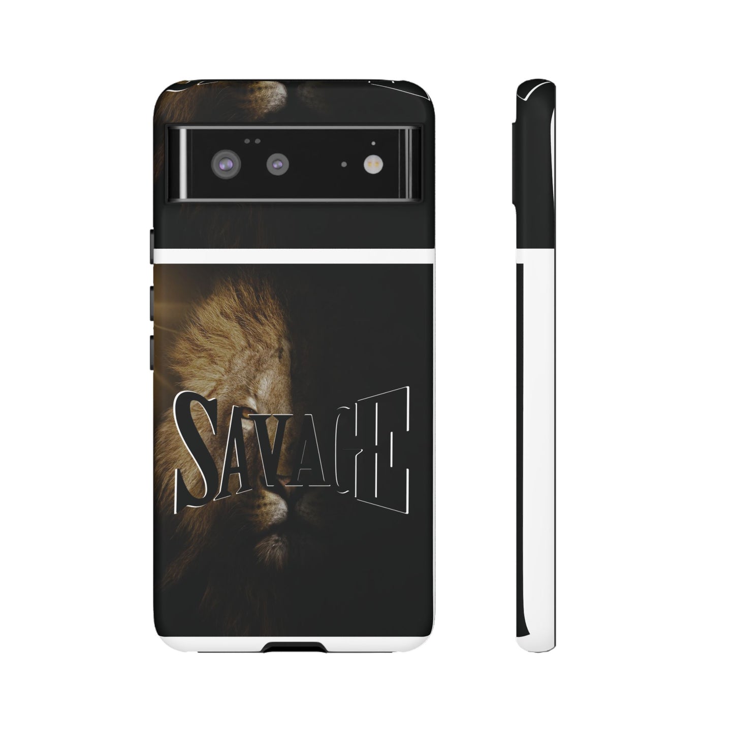 Savage Lion Phone Case - Tough & Stylish Protection