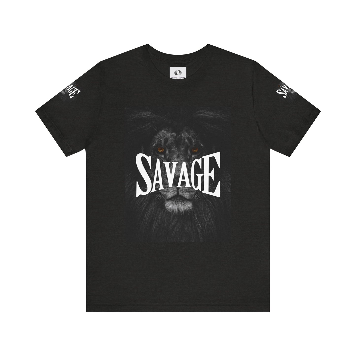 Savage Lion Graphic Tee - Unisex Short Sleeve Shirt