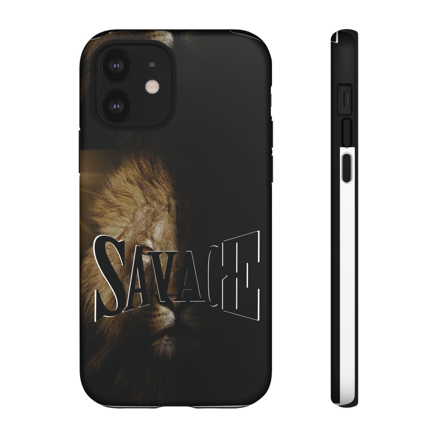 Savage Lion Phone Case - Tough & Stylish Protection