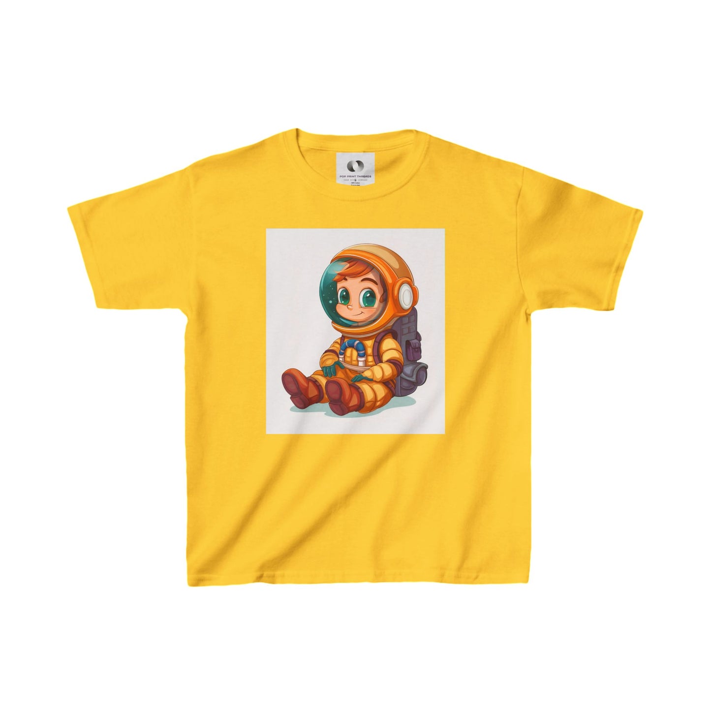 Astronaut Kids Heavy Cotton™ Tee - Fun Space Adventure Shirt for Young Explorers