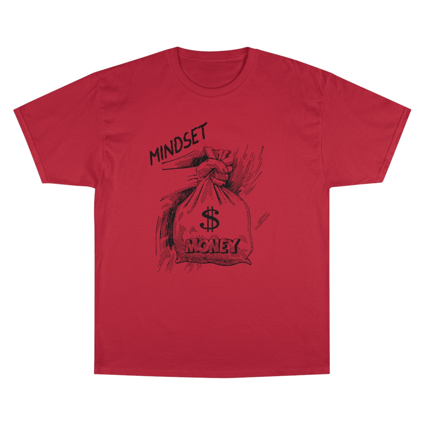 Mindset Money Champion T-Shirt – Motivational Graphic Tee for Success Minded Individuals