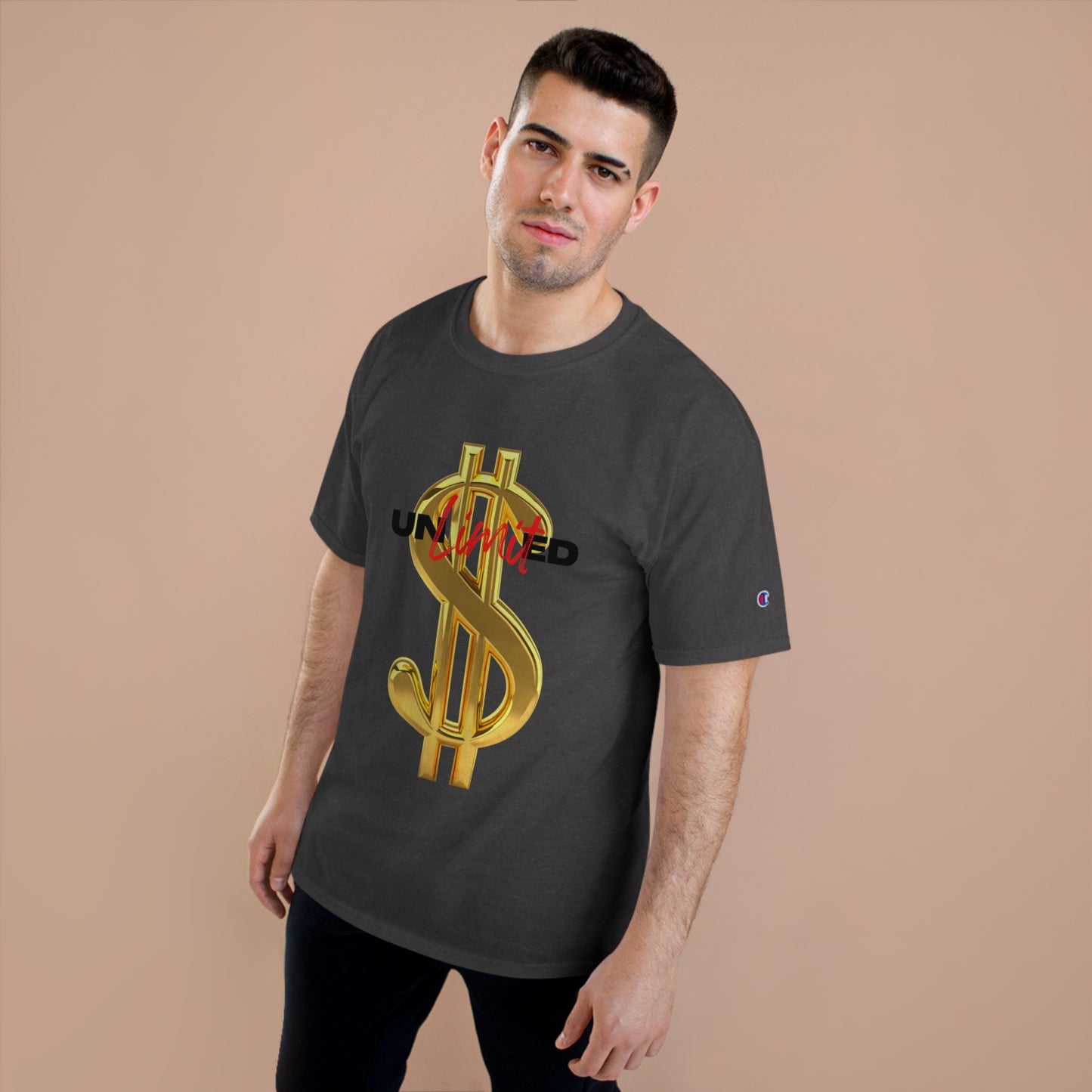 Unlimited Money Champion T-Shirt - Trendy Casual Wear for Hustlers