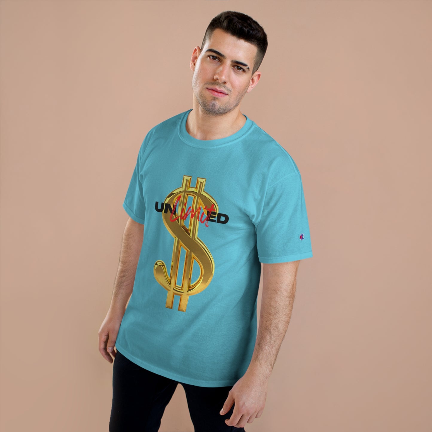 Unlimited Money Champion T-Shirt - Trendy Casual Wear for Hustlers