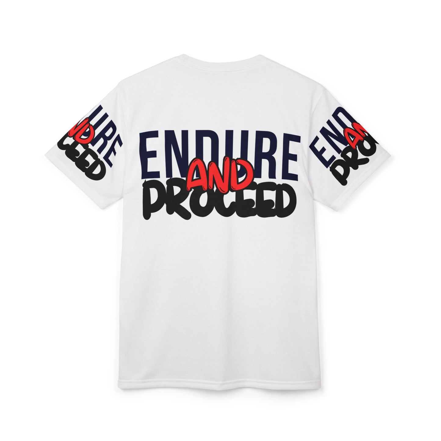 Inspirational Unisex Cut & Sew Tee – "Endure and Proceed"