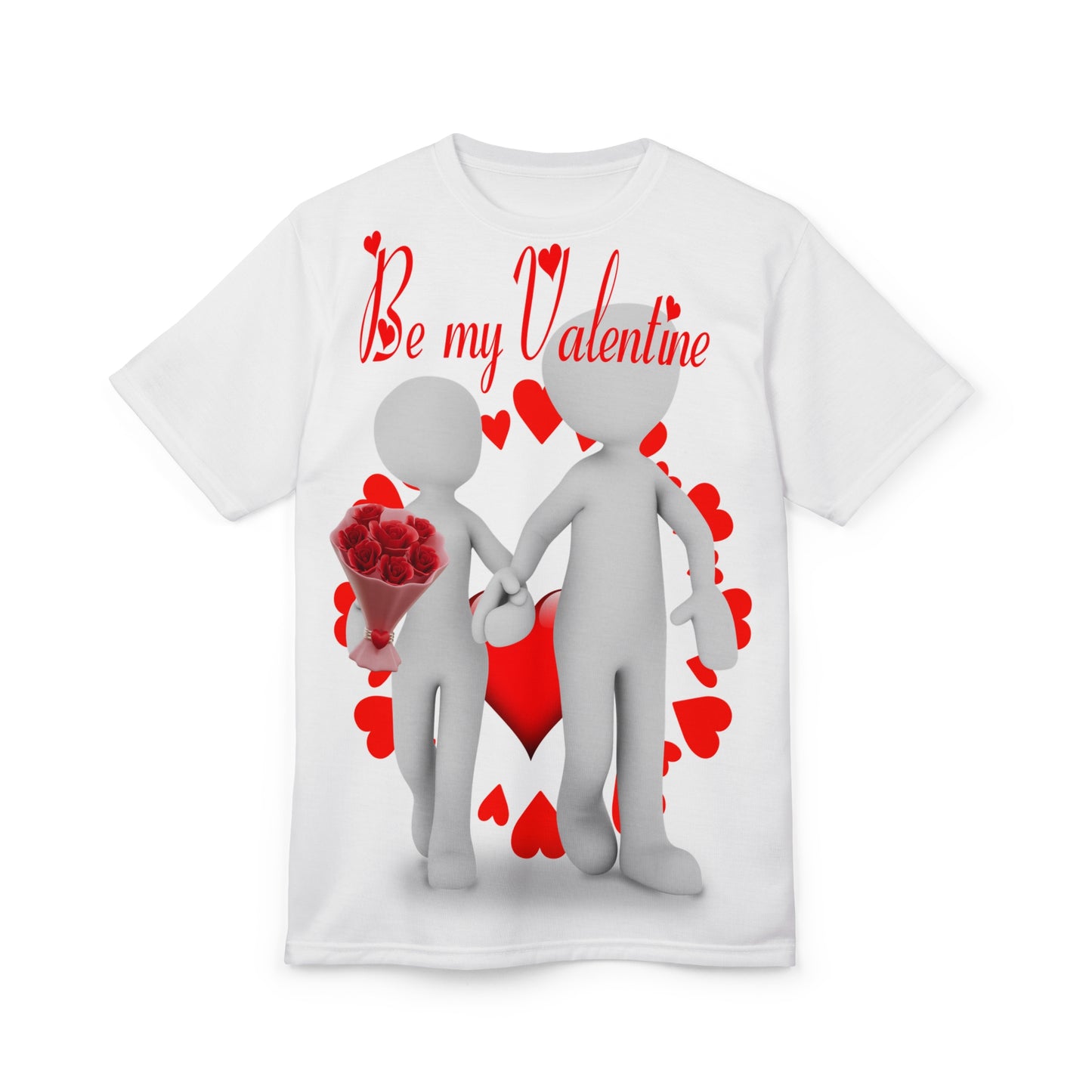 Romantic Valentine's Day Unisex Tee - 'Be my Valentine'