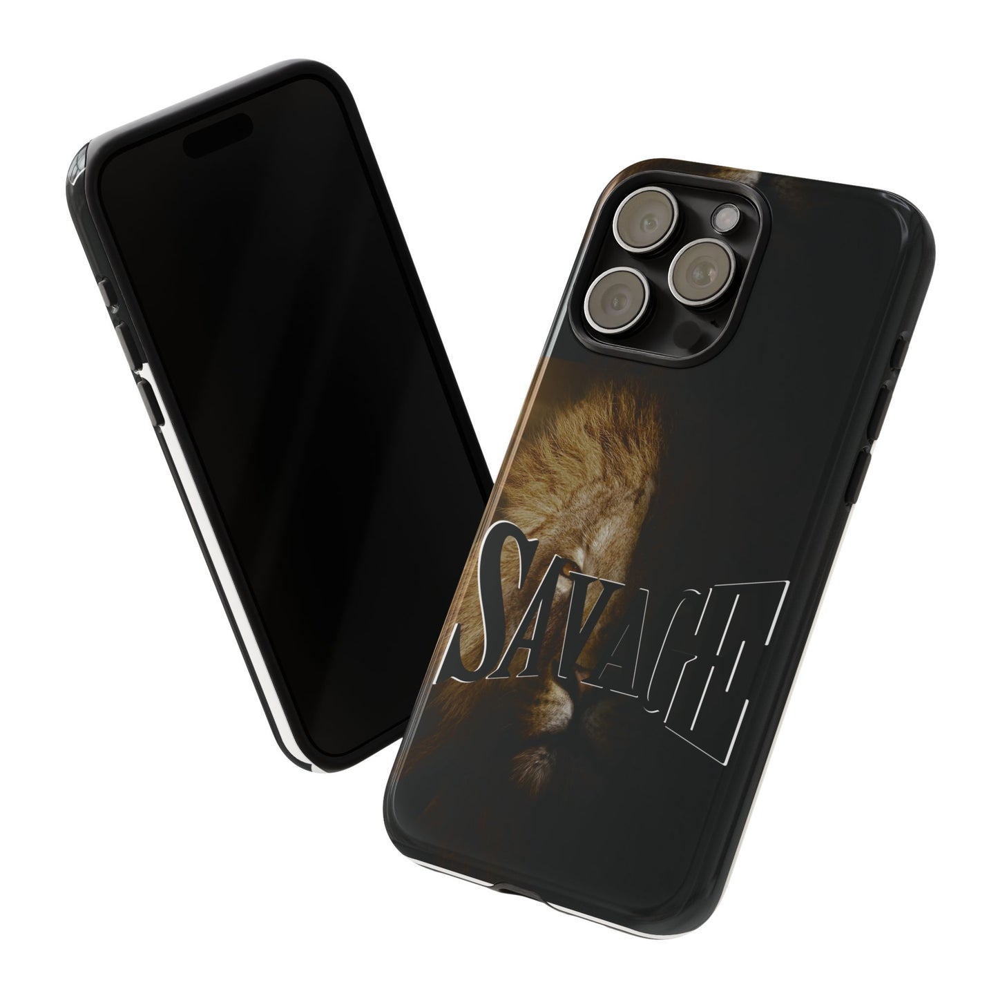 Savage Lion Phone Case - Tough & Stylish Protection