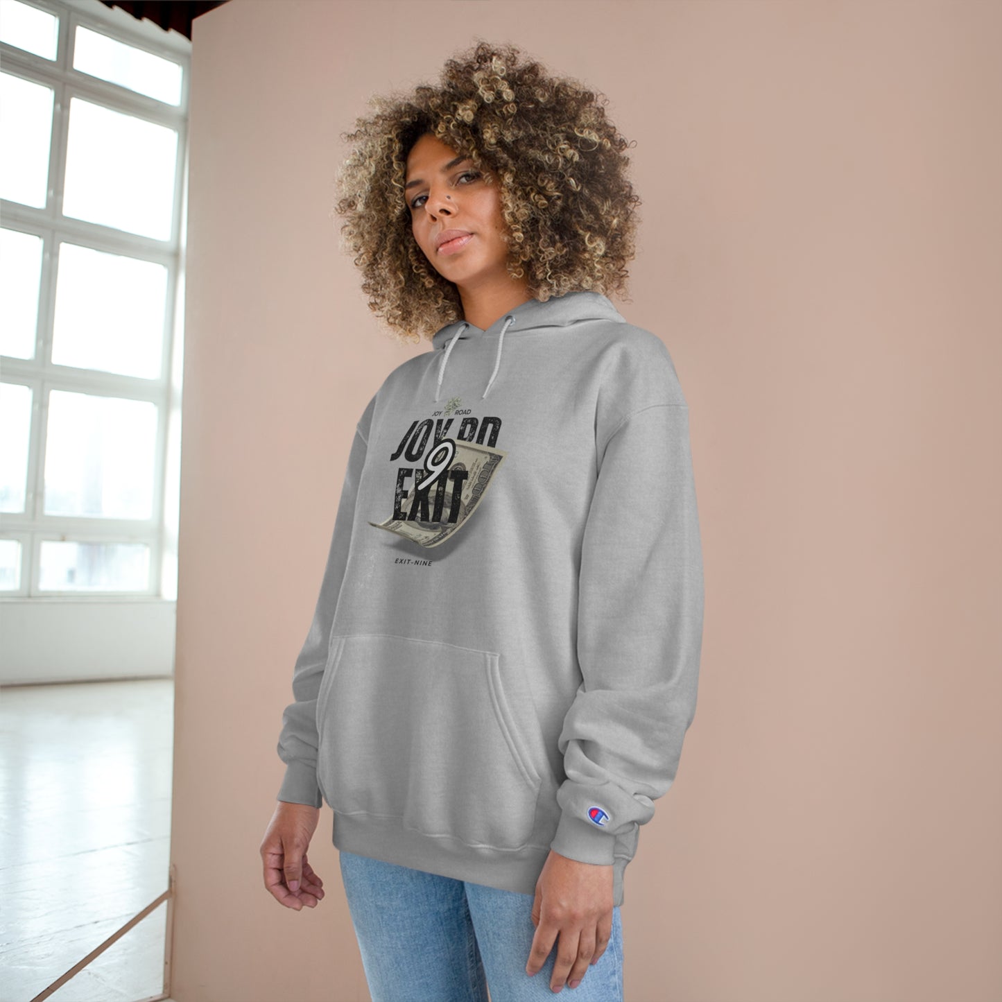 Joy Road Champion Hoodie - Stylish Quote Sweatshirt for Motivational Comfort