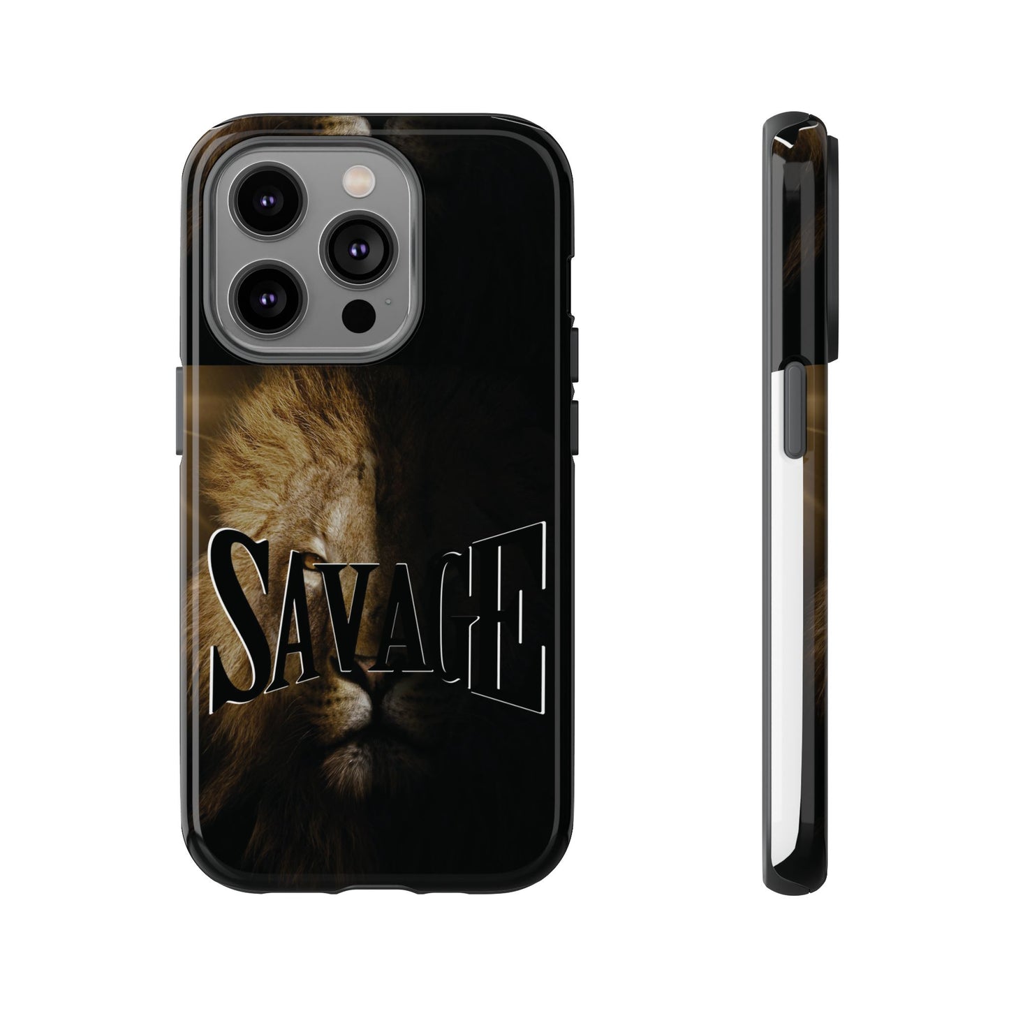 Savage Lion Phone Case - Tough & Stylish Protection