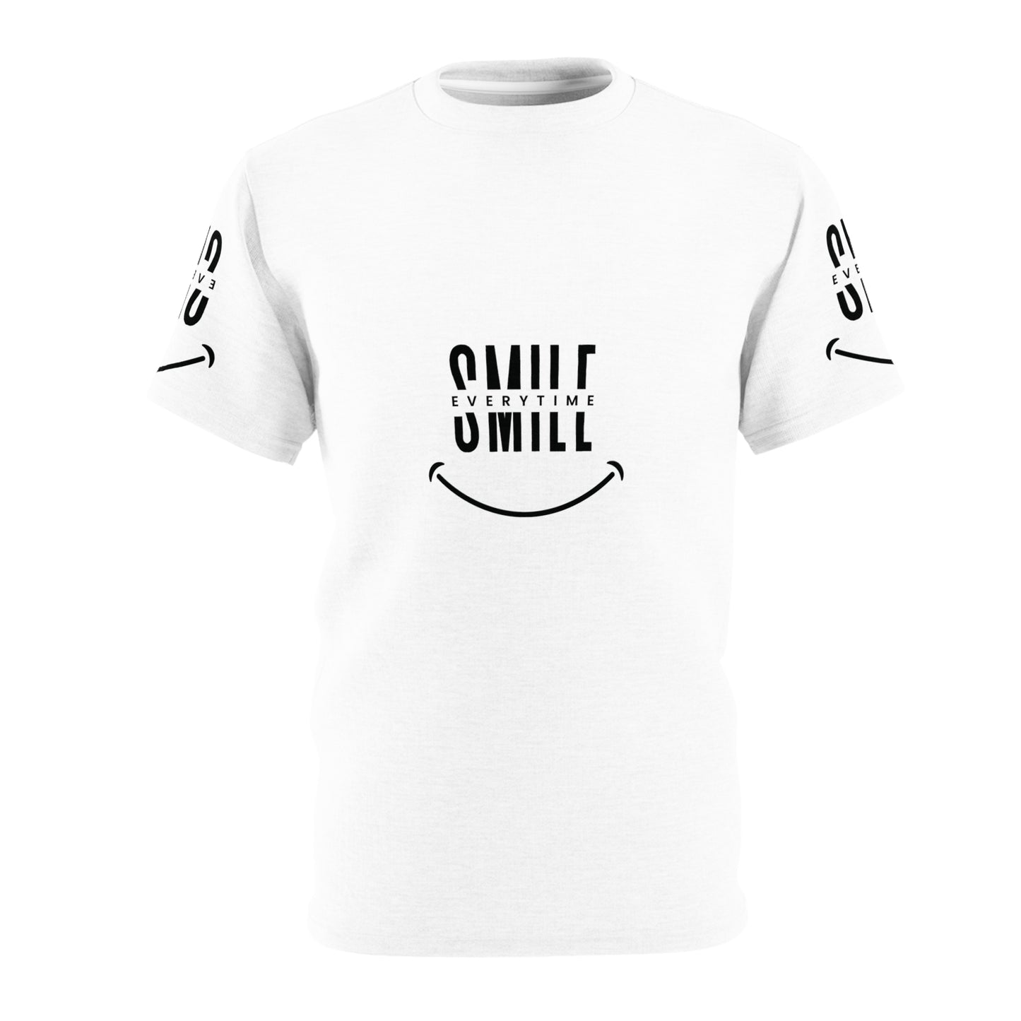 Smile Every Time Unisex Cut & Sew Tee - Comfortable Graphic Shirt for Positivity