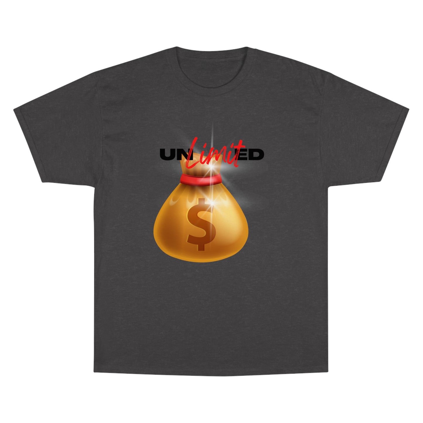 Unlimited Wealth Graphic Champion T-Shirt