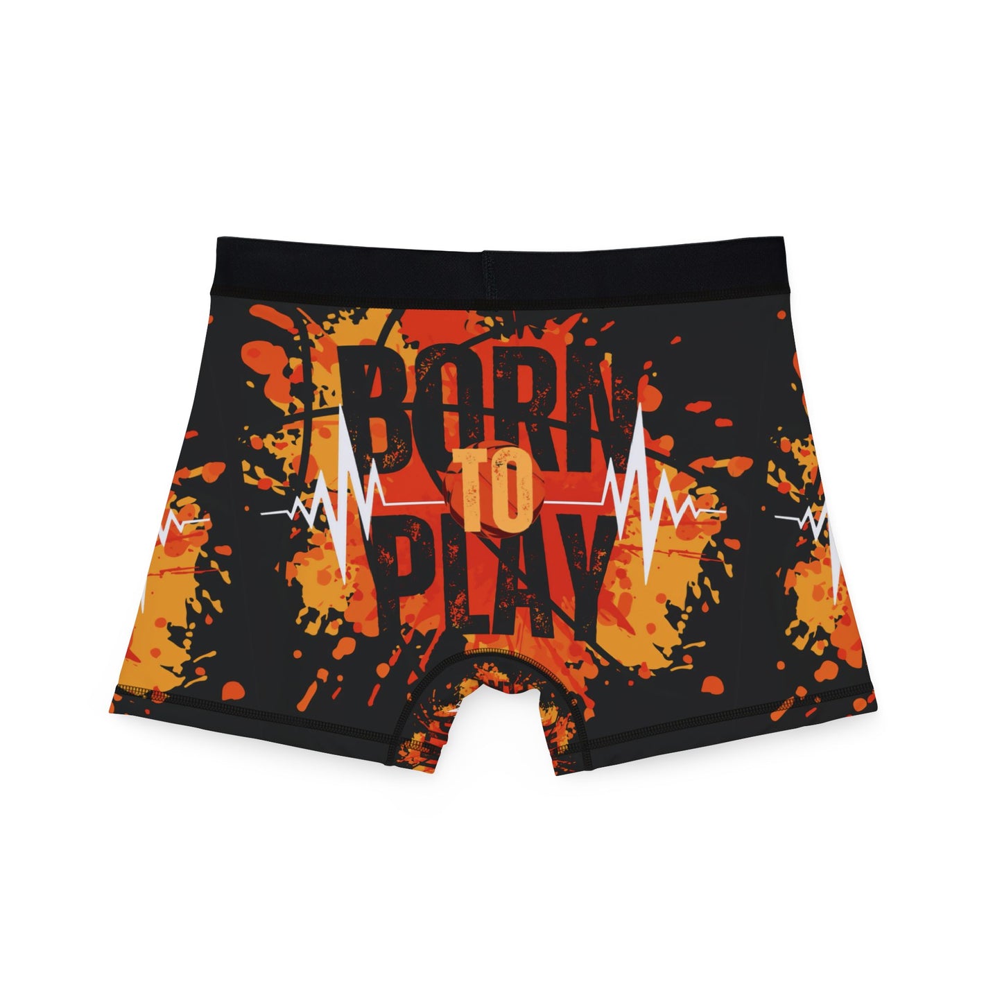 Born to Play Men's Boxers - Vibrant Athletic Underwear for Comfort & Style