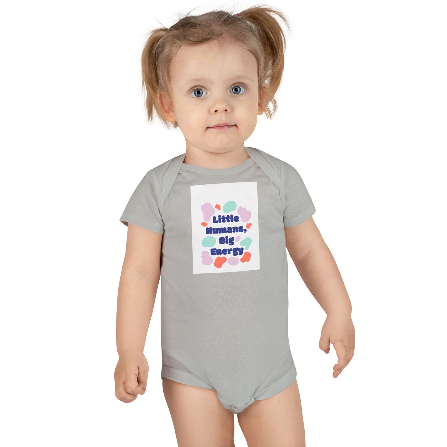 Fun Baby Onesie - 'Little Humans, Big Energy' Design