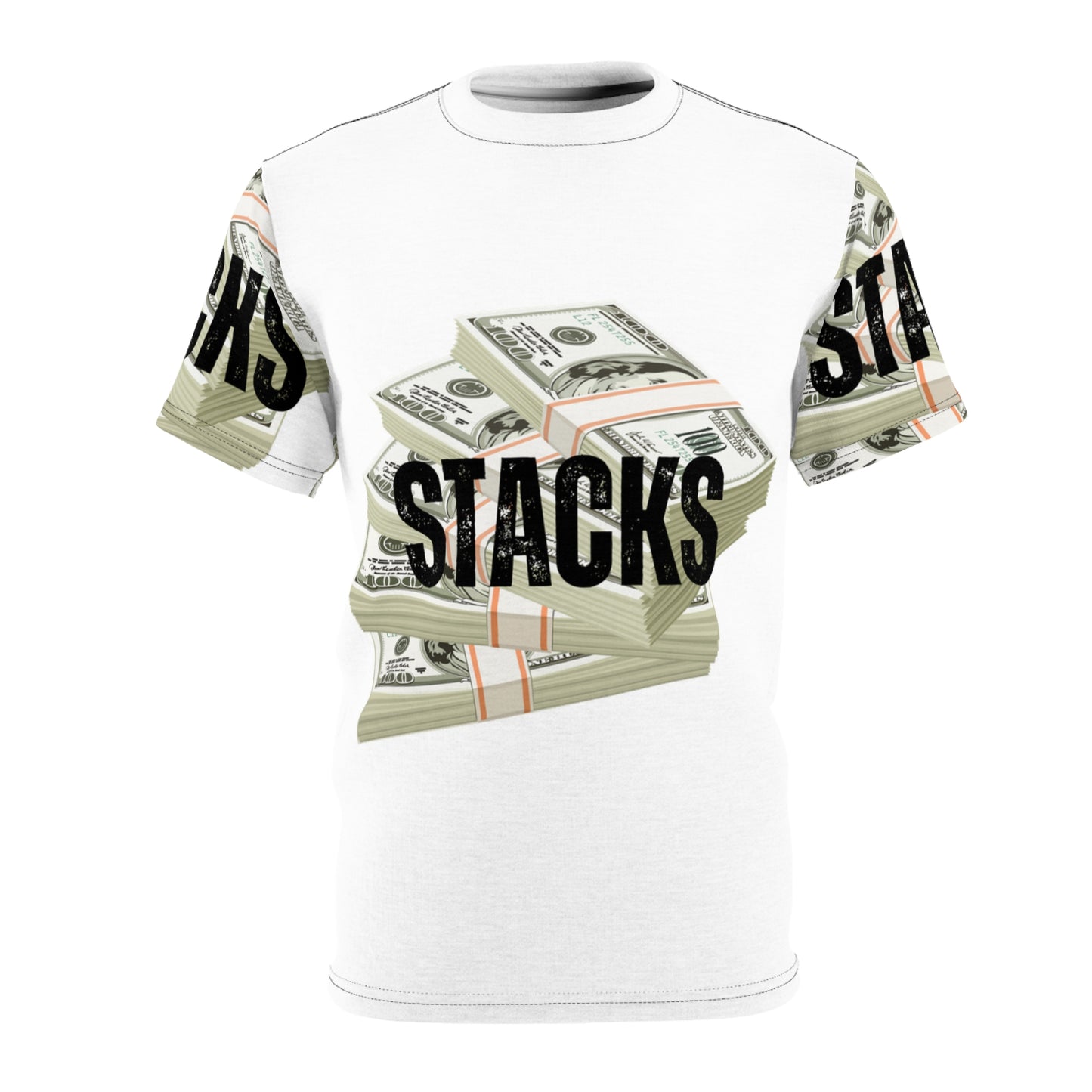 Money Stacks Unisex Tee - Bold Graphic T-Shirt for Hustlers