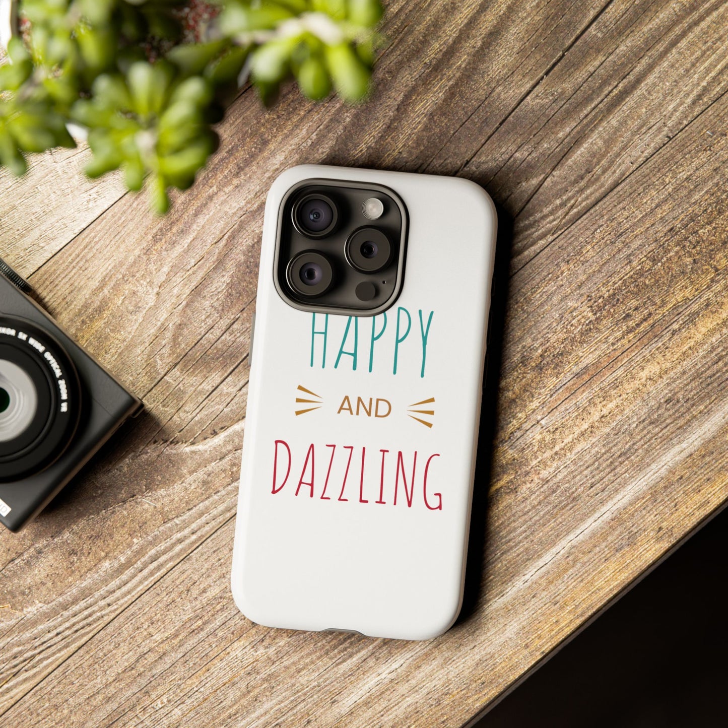 Happy and Dazzling Phone Case – Uplifting Design for Smartphone Protection