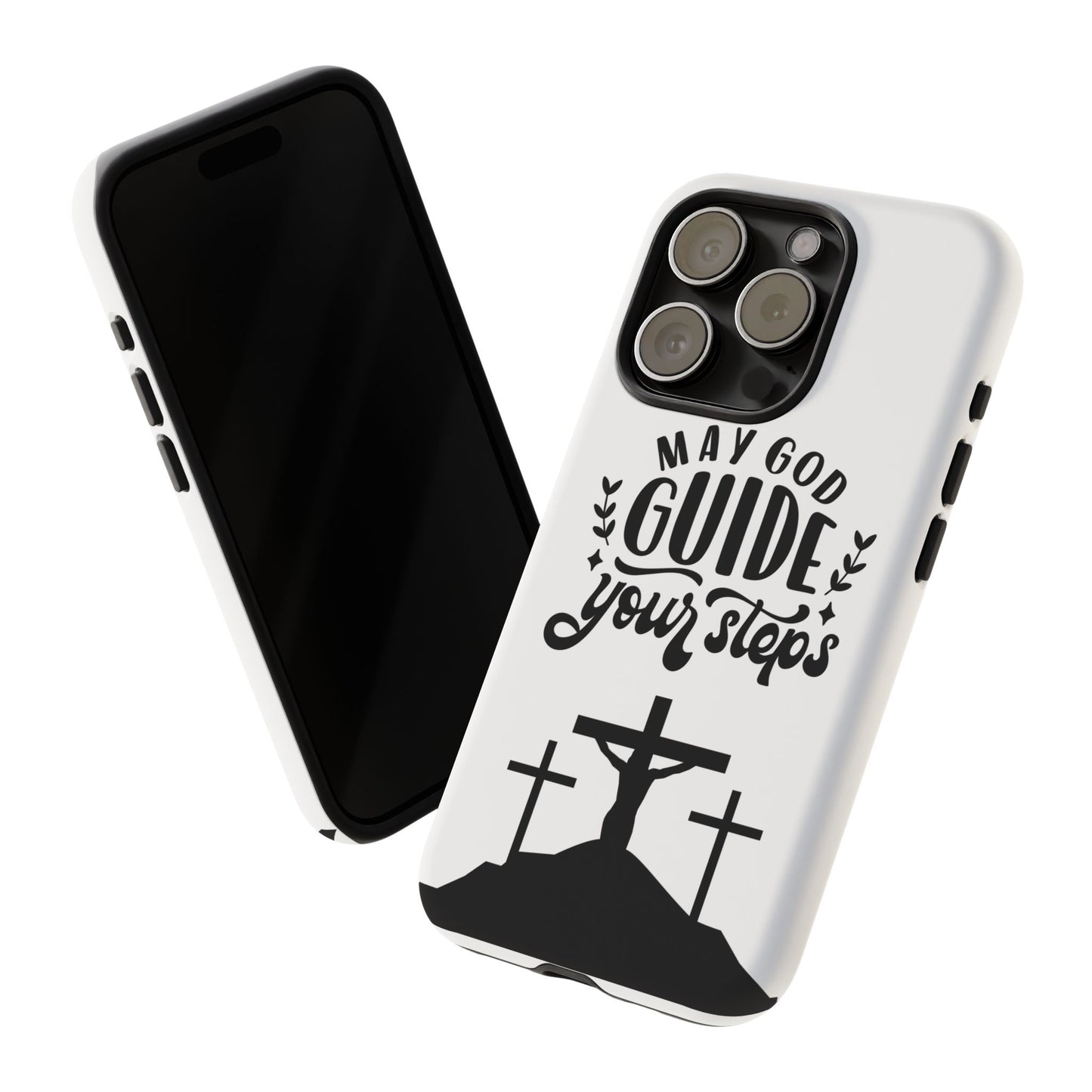 Inspirational Phone Case - "May God Guide Your Steps"