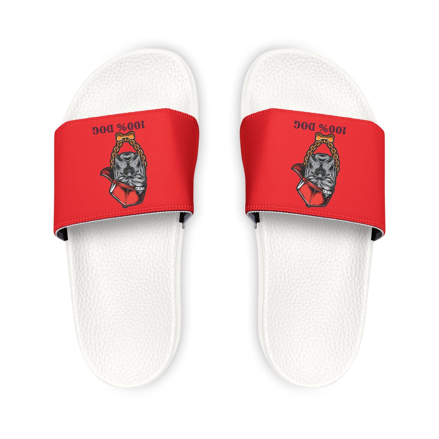 Men's 100% Dog Themed Removable-Strap Sandals - Casual Summer Footwear