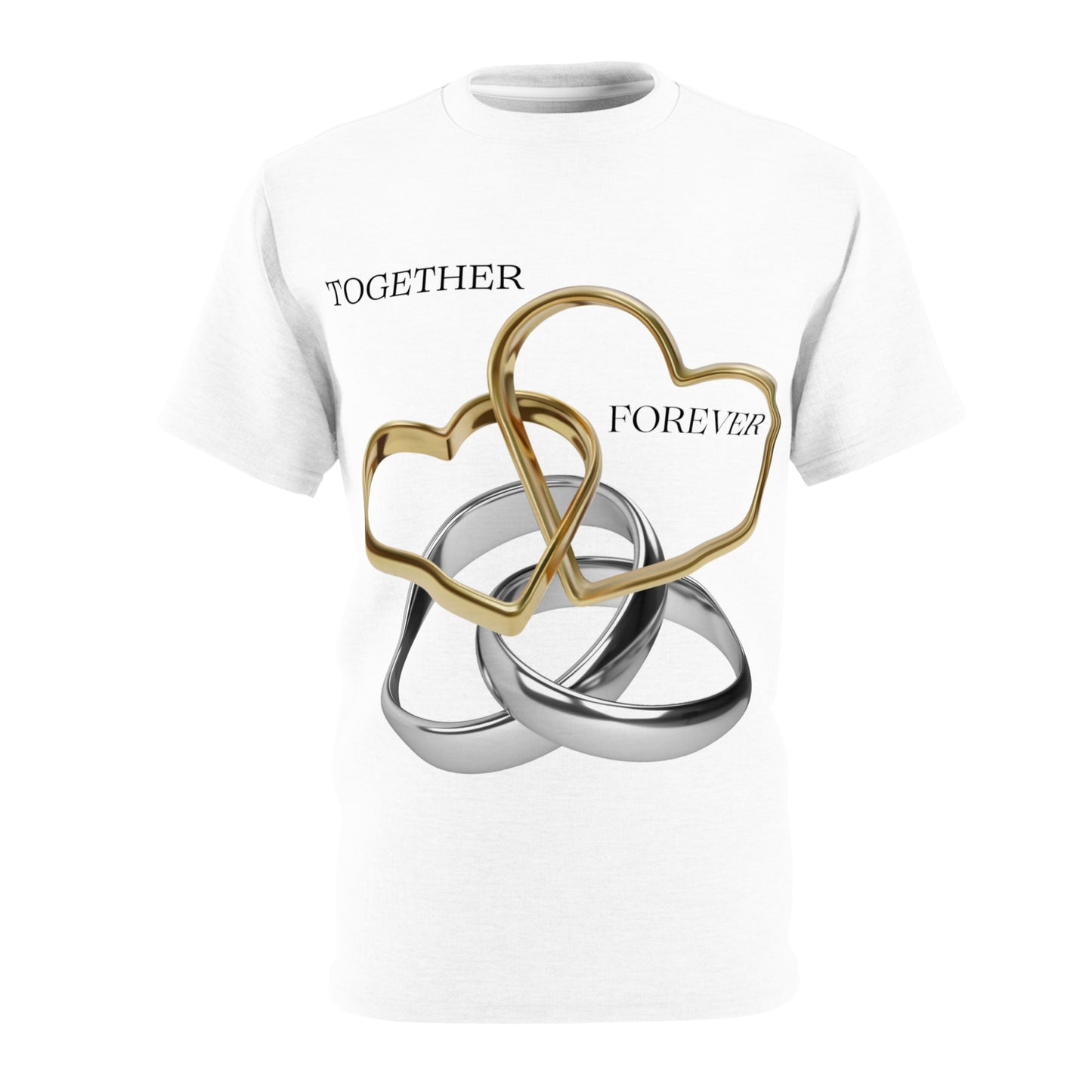 Together Forever Unisex Cut & Sew Tee - Perfect Wedding Gift