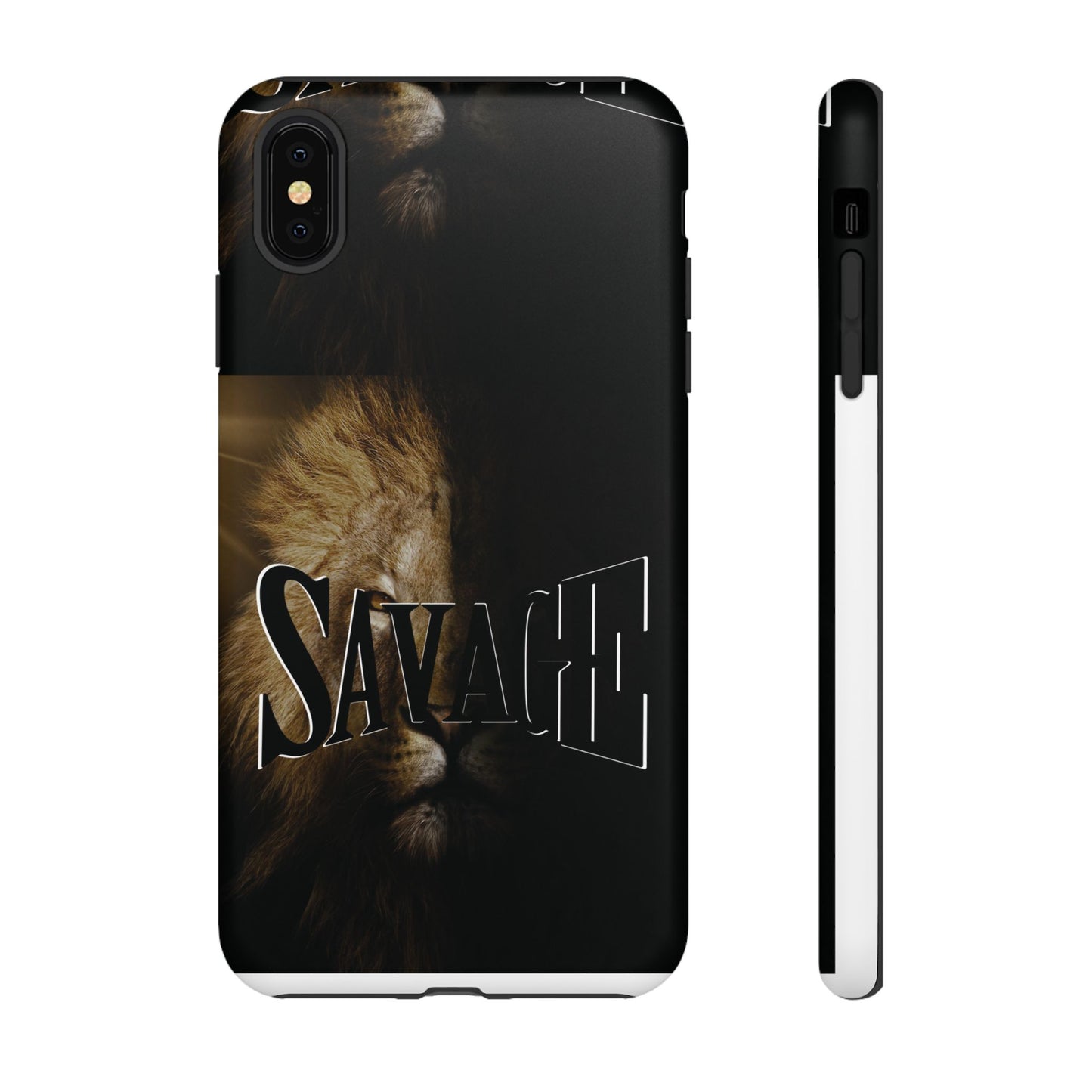 Savage Lion Phone Case - Tough & Stylish Protection