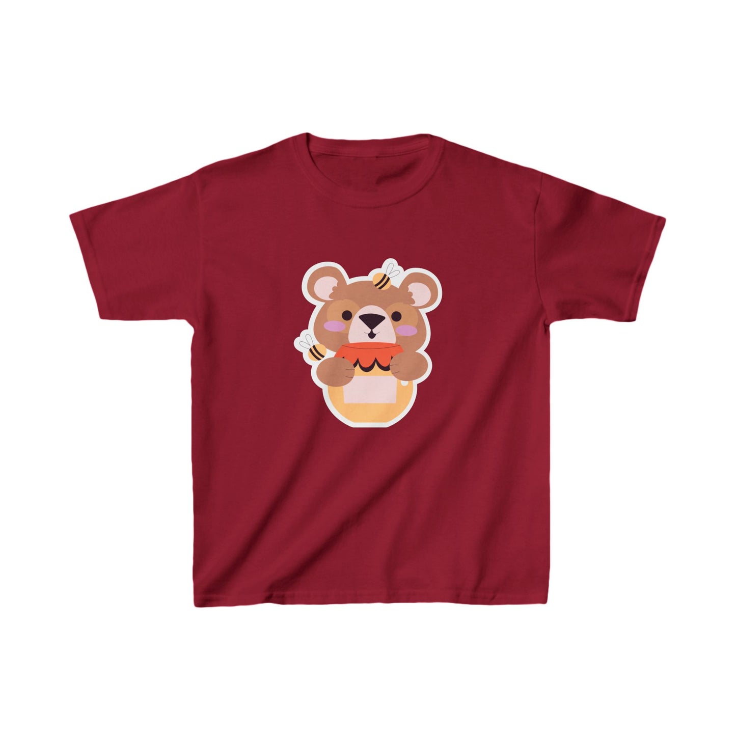 Adorable Bear Kids T-Shirt - Cute Animal Tee for Playful Adventures