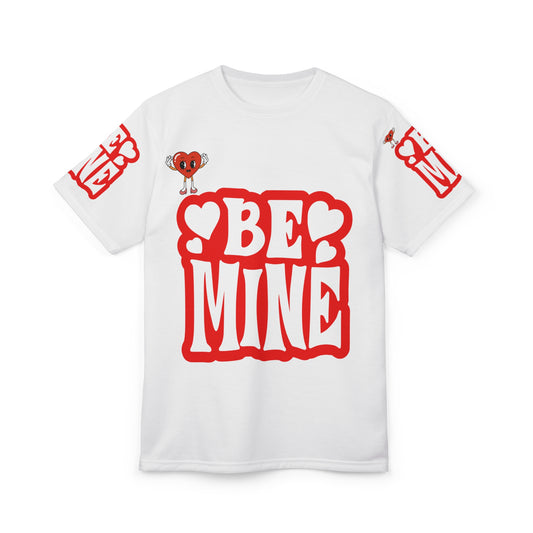 Valentine's Day Unisex T-Shirt - 'Be Mine' Heart Design