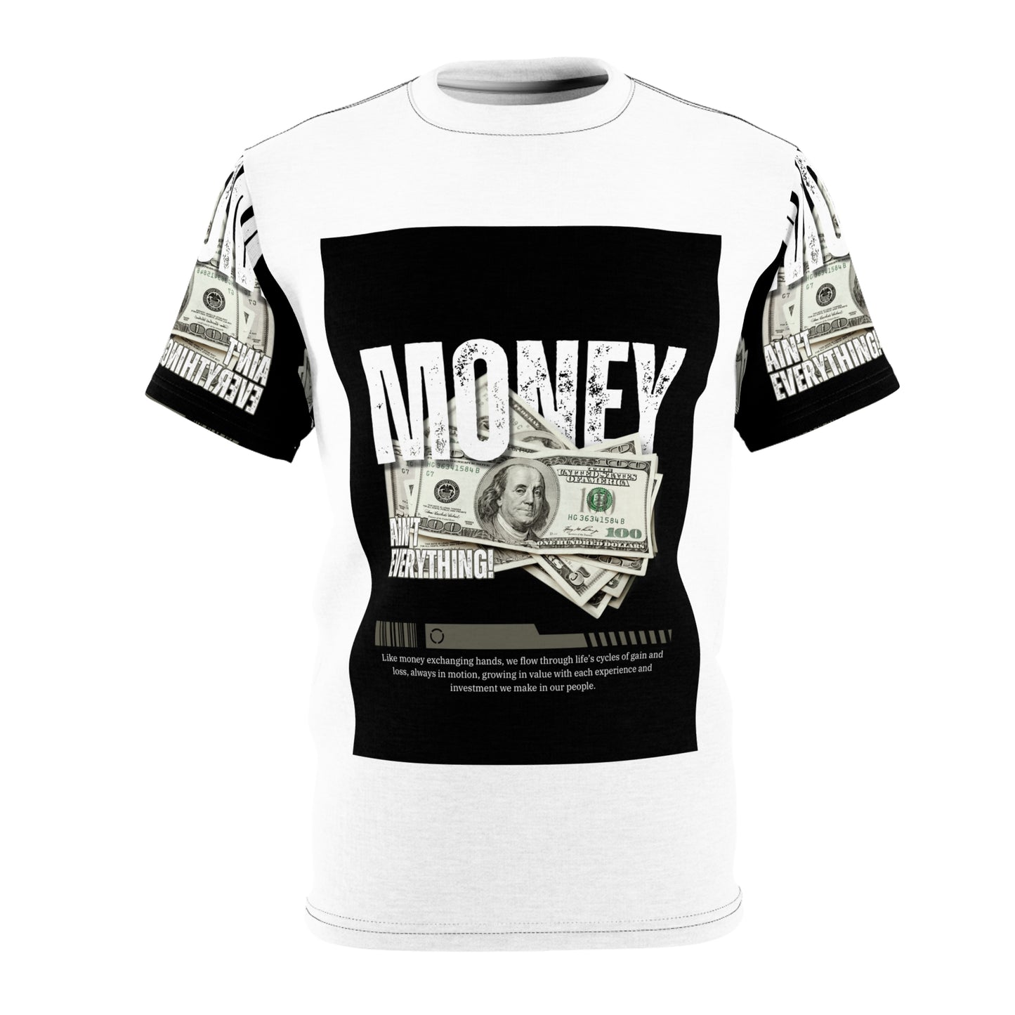 Money Ain’t Everything Unisex Cut & Sew Tee - Unique Graphic Tee for Financial Enthusiasts