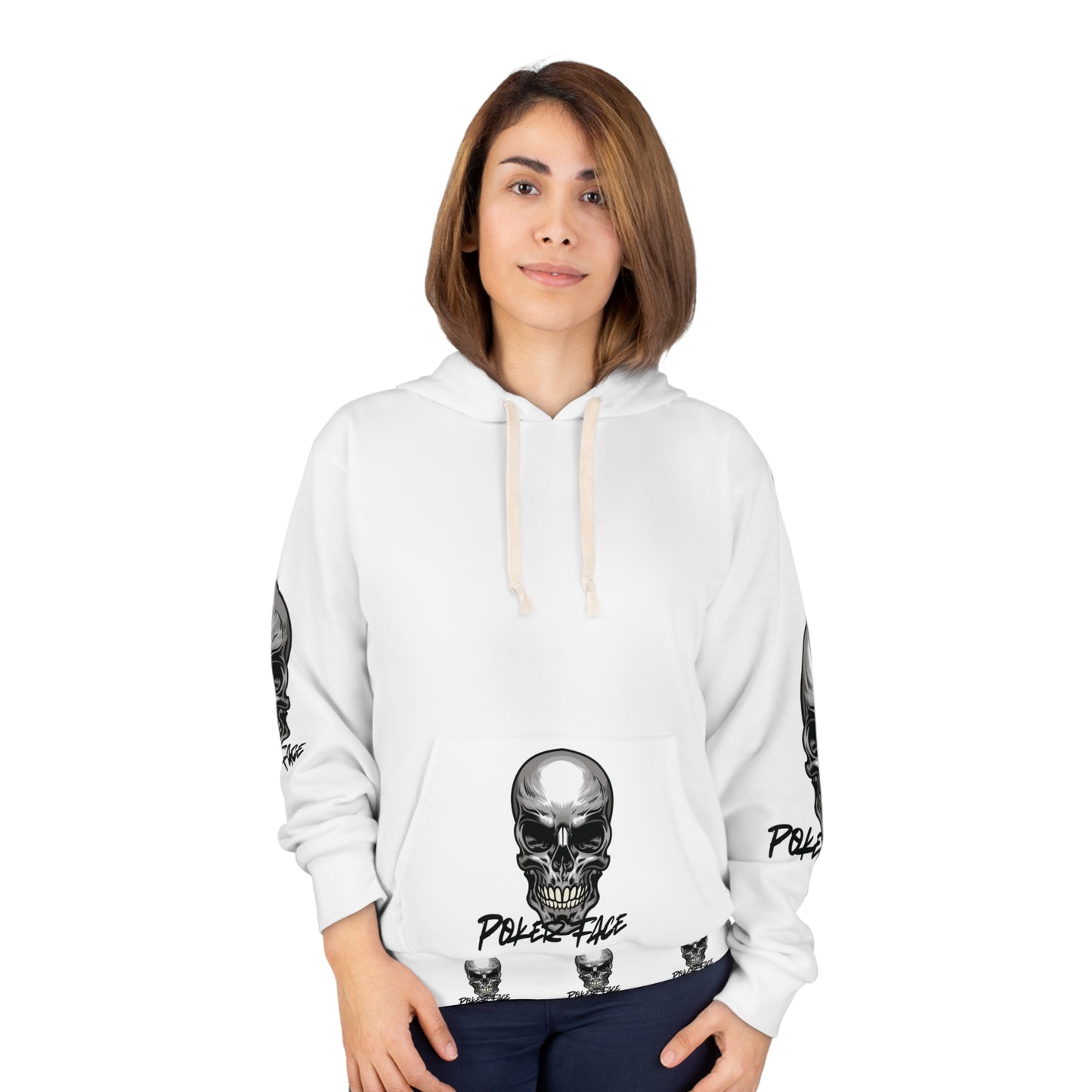 Skull Graphic Unisex Pullover Hoodie - Edgy Streetwear