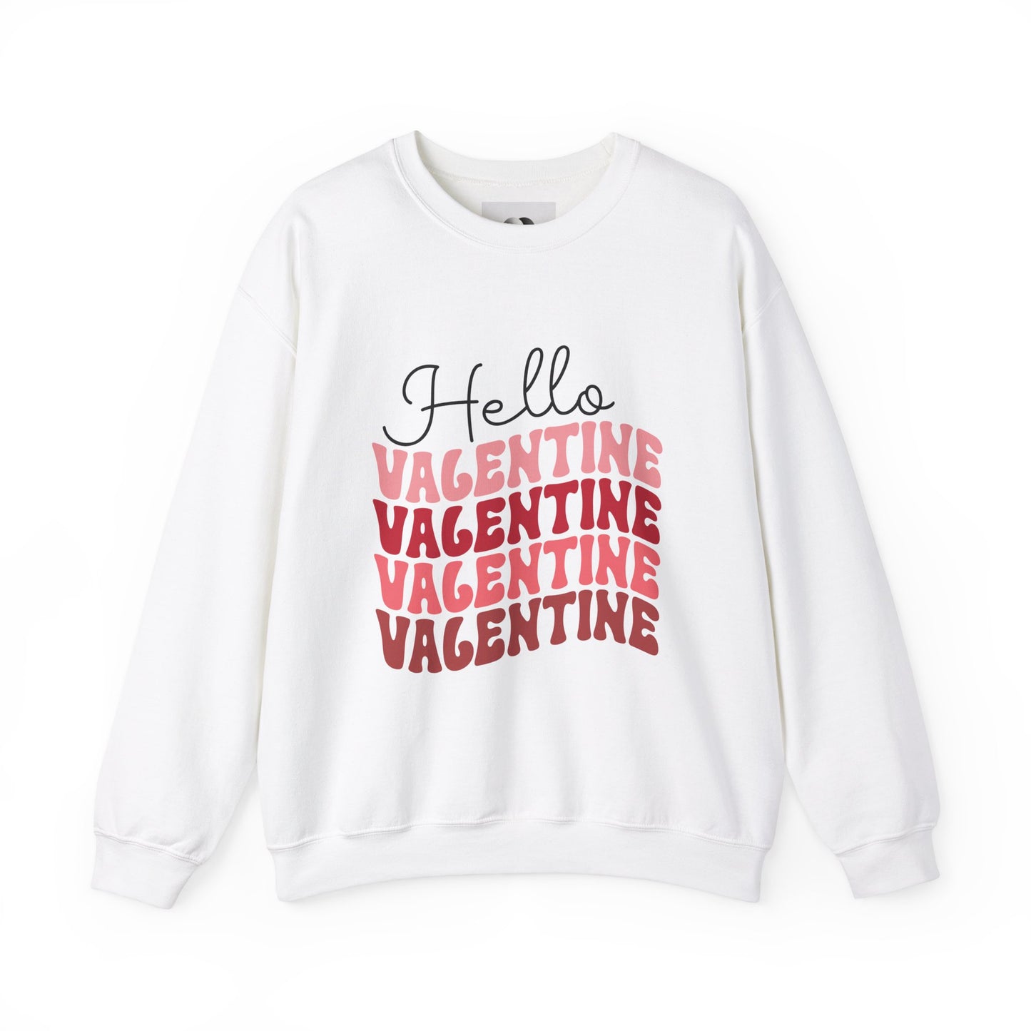 Hello Valentine Unisex Heavy Blend Crewneck Sweatshirt