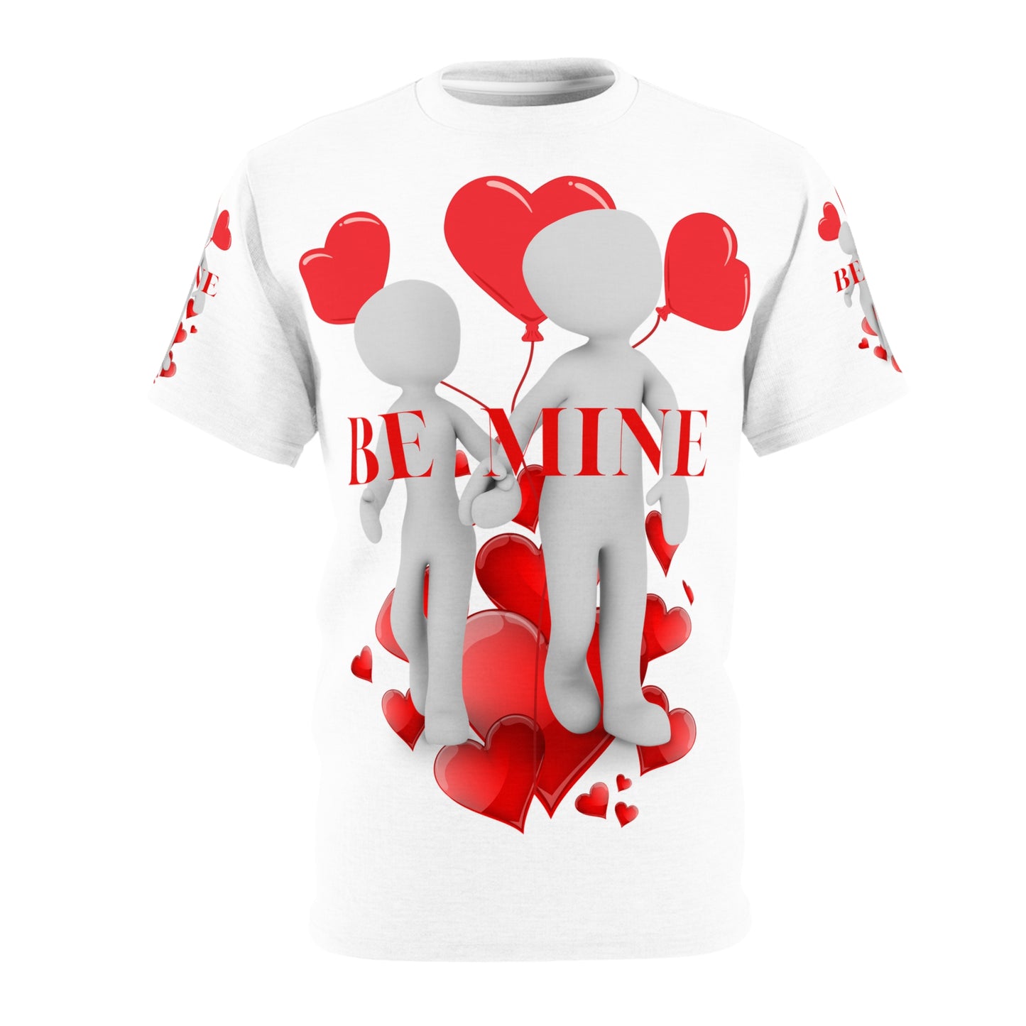 Valentine's Day Unisex Love Tee - 'Be Mine' Heart Design