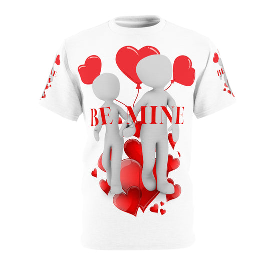 Valentine's Day Unisex Love Tee - 'Be Mine' Heart Design